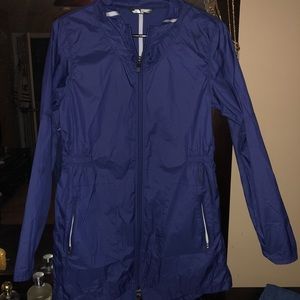 North Face rain coat